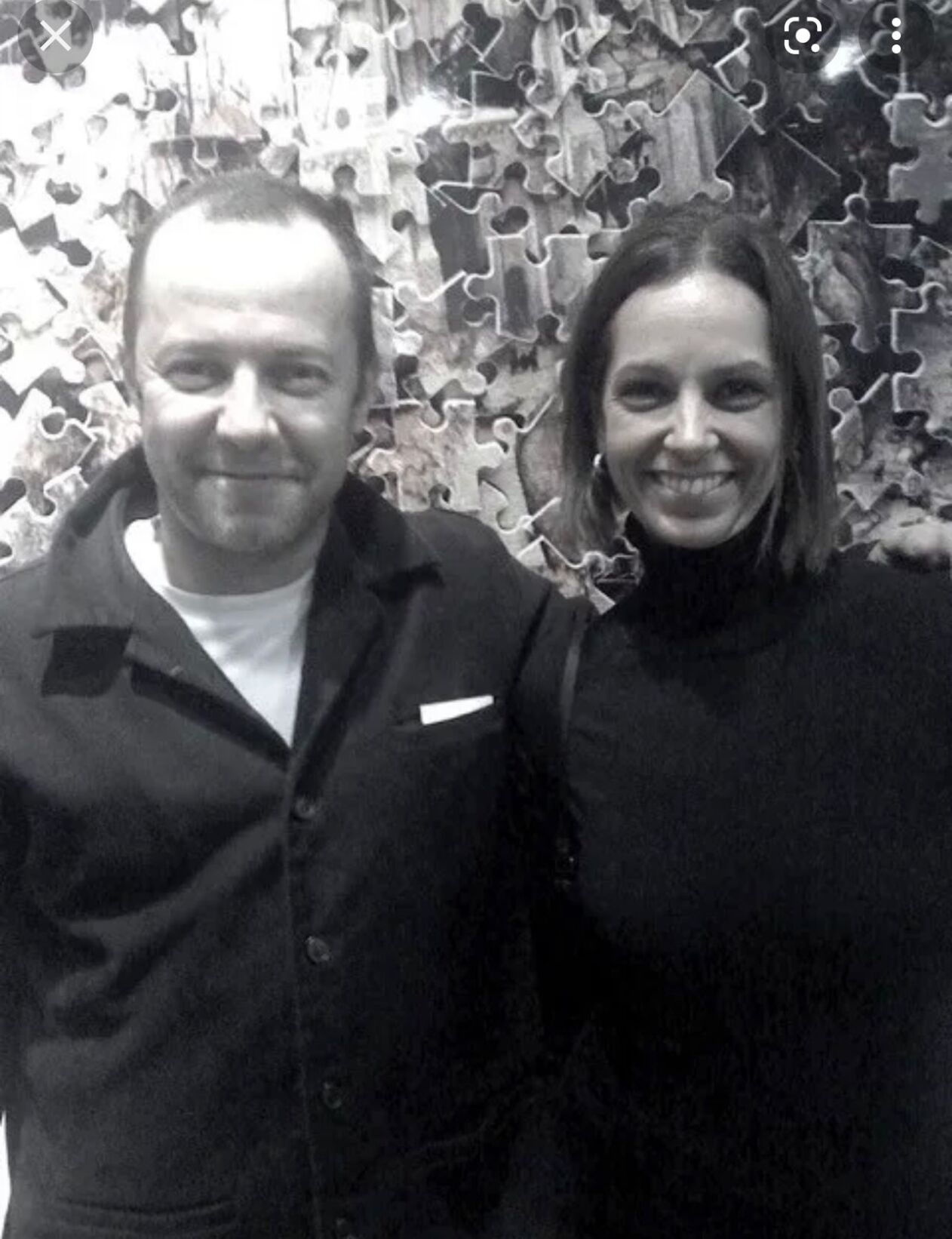 Natalia Onetti y Vik Muniz